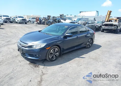 2016 Honda Civic Ex-T from USA, damaged, VIN 19XFC1F3XGE212933
